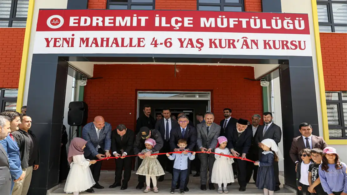 Yeni Mahalle 4-6 yaş Kur'an kursu açıldı