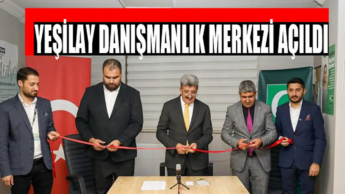 Yeşilay Danışmanlık Merkezi açıldı