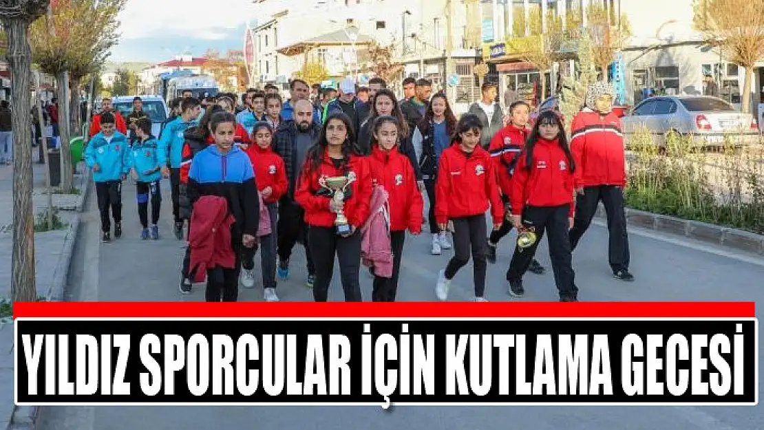 Yıldız sporcular için kutlama gecesi