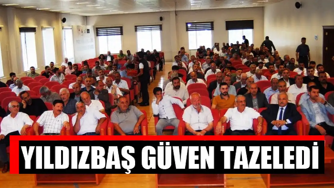 Yıldızbaş güven tazeledi