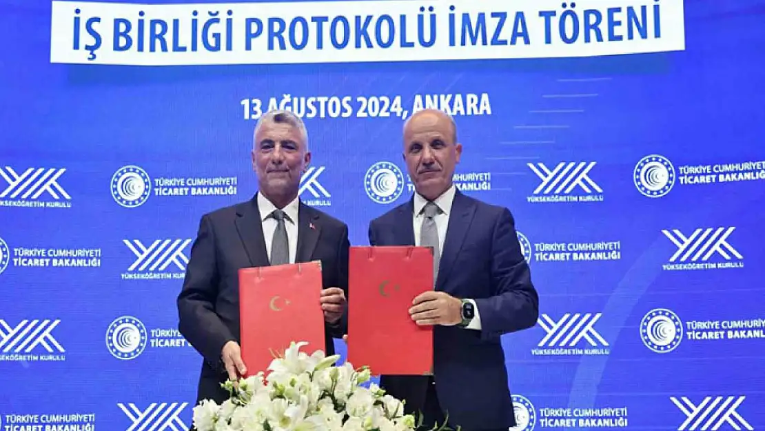 YÖK ve Ticaret Bakanlığı arasında işbirliği protokolü