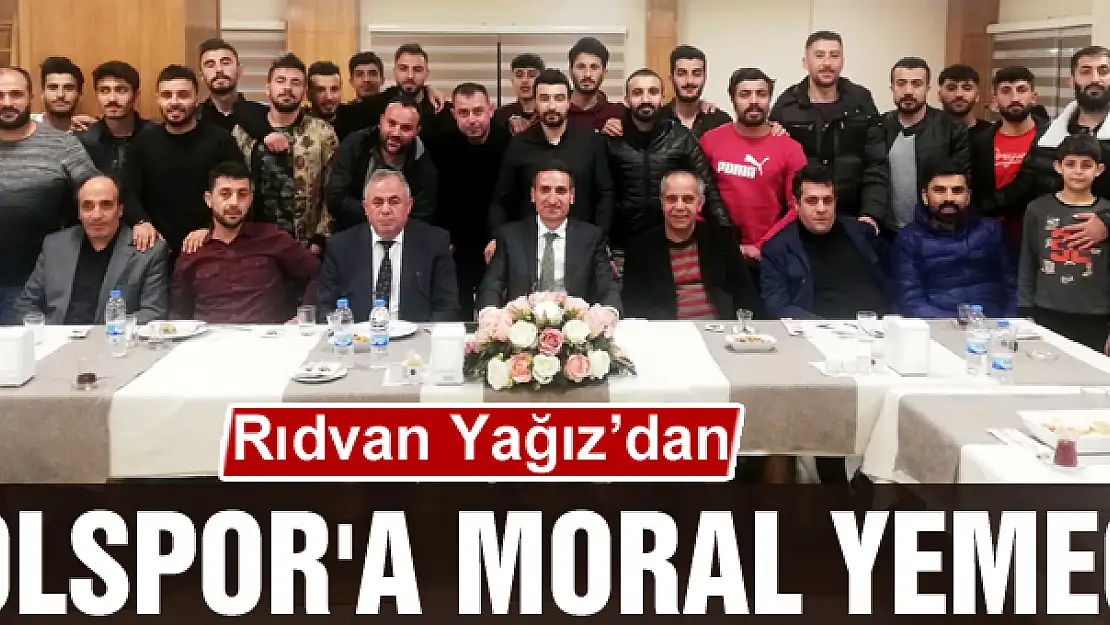 YOLSPOR'A MORAL YEMEĞİ 