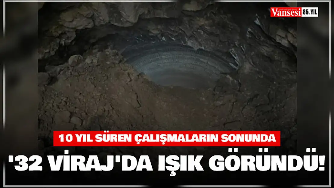 Yolculuğun 5 dakikaya inmesi beklenen '32 viraj'da ışık göründü