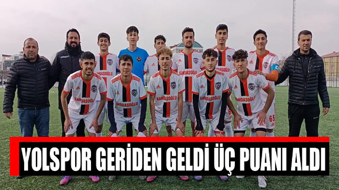 YOLSPOR GERİDEN GELDİ ÜÇ PUANI ALDI