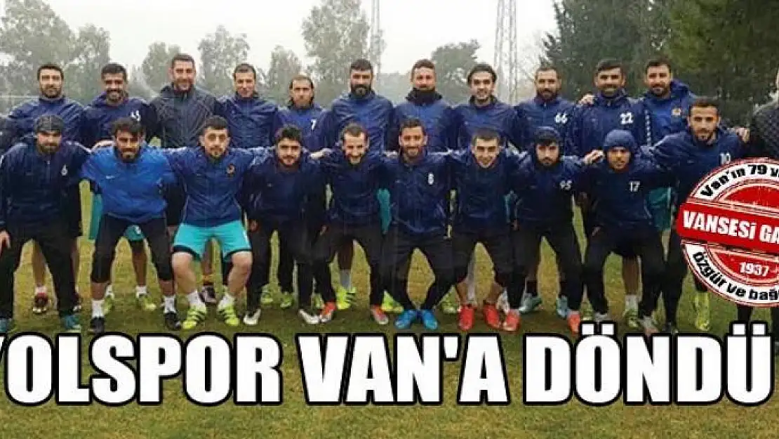 Yolspor Van'a döndü