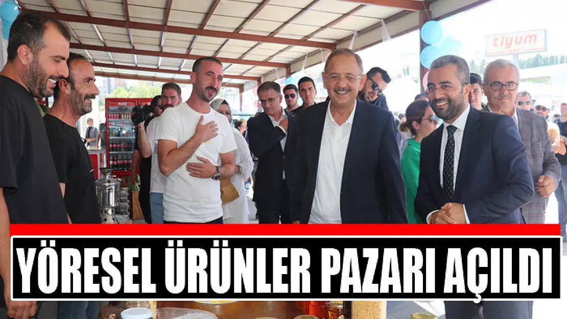 Yöresel Ürünler Pazarı açıldı