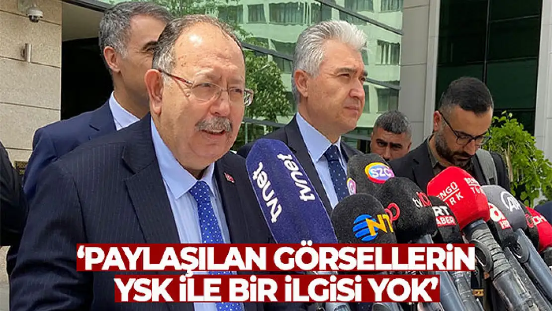 YSK Başkanı: 'Sosyal medyada paylaşılan asılsız iddialara itibar edilmemelidir'