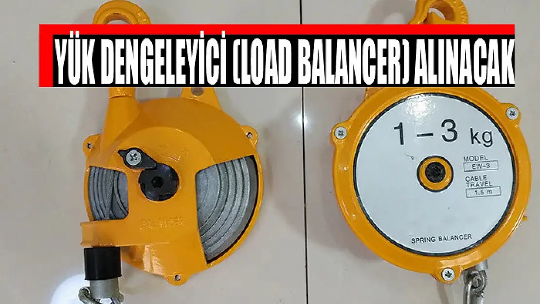 Yük dengeleyici (load balancer) alınacak