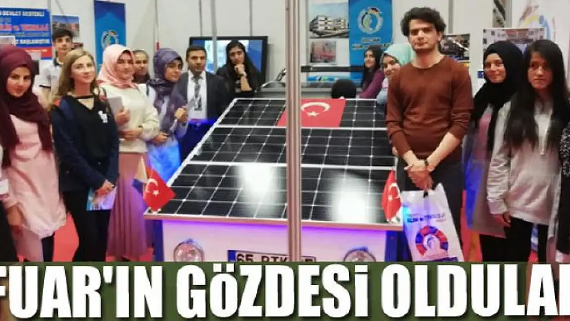 FUAR'IN GÖZDESİ OLDULAR