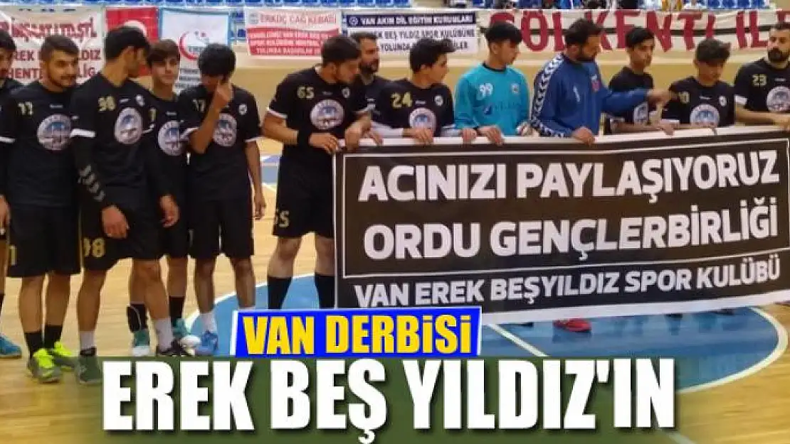 Van Derbisi Erek Beş Yıldız'ın