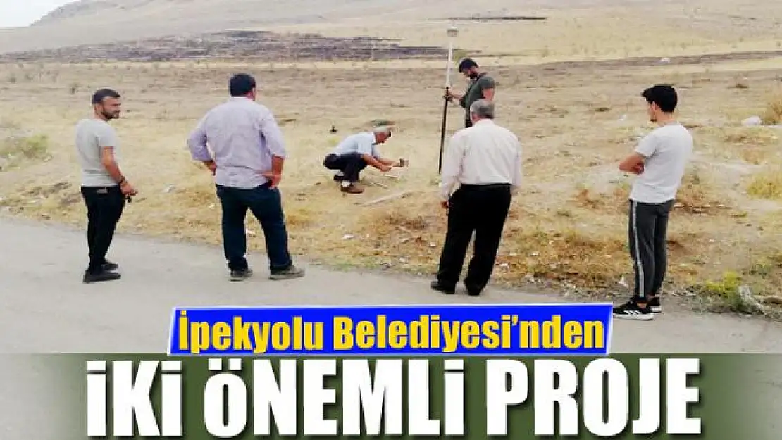 İpekyolu Belediyesi'nden iki önemli proje