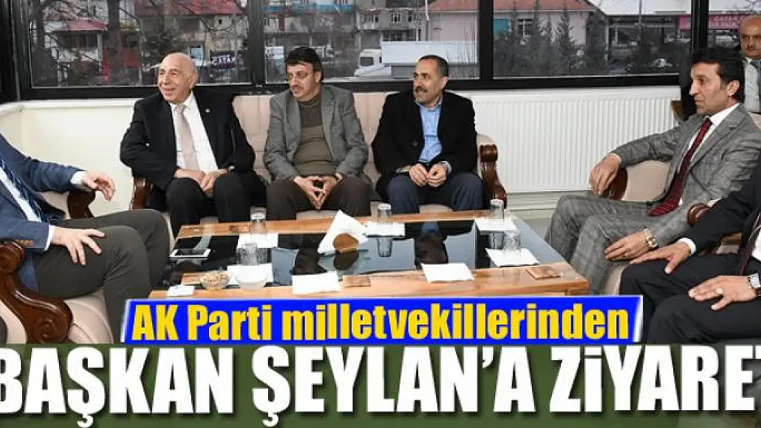 AK Parti milletvekillerinden Başkan Şeylan'a ziyaret