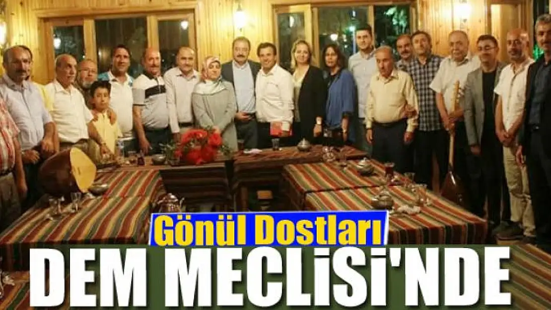 Gönül Dostları Dem Meclisi'nde