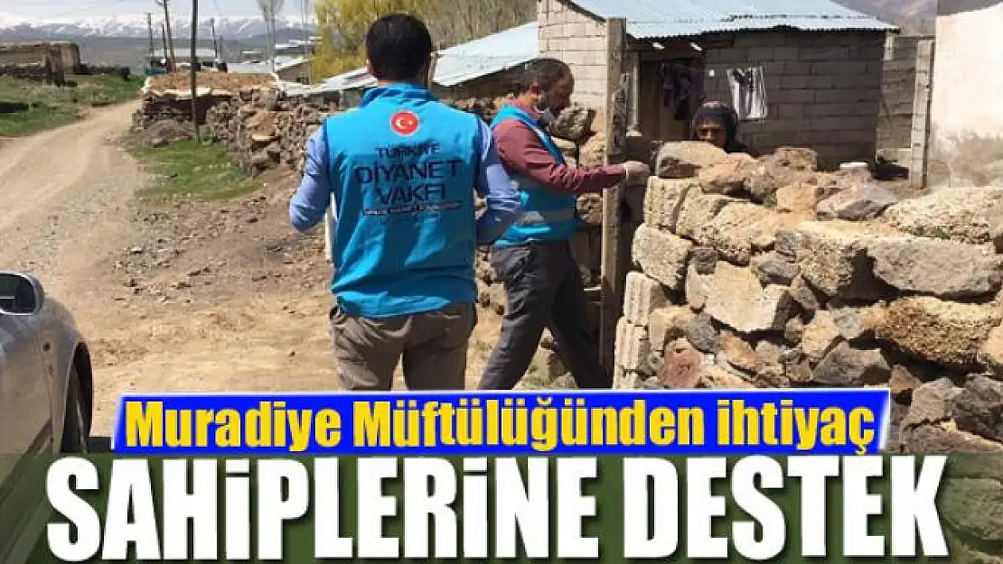 Muradiye Müftülüğünden ihtiyaç sahiplerine destek