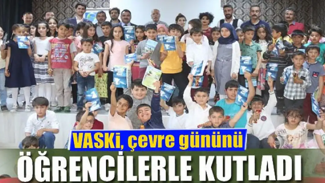 VASKİ, çevre gününü öğrencilerle kutladı