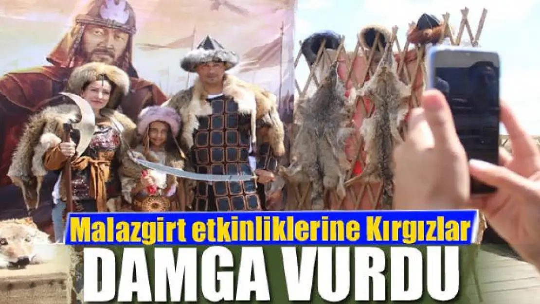 Malazgirt etkinliklerine Kırgızlar damga vurdu