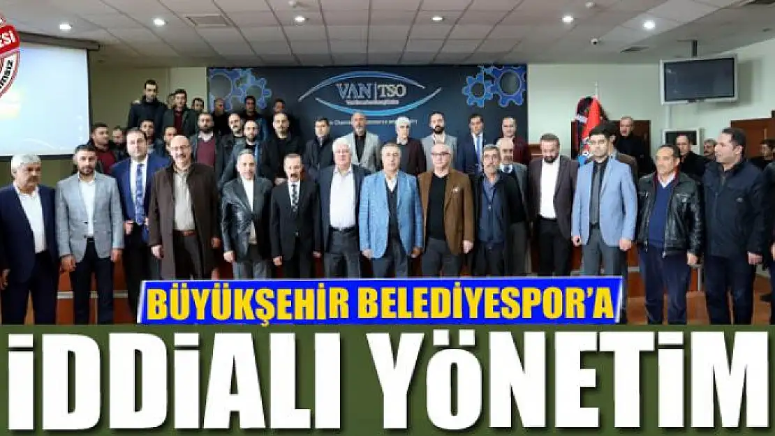 BÜYÜKŞEHİR'E İDDİALI YÖNETİM