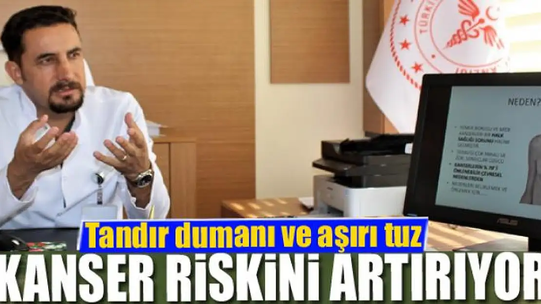 Tandır dumanı ve aşırı tuz kanser riskini artırıyor