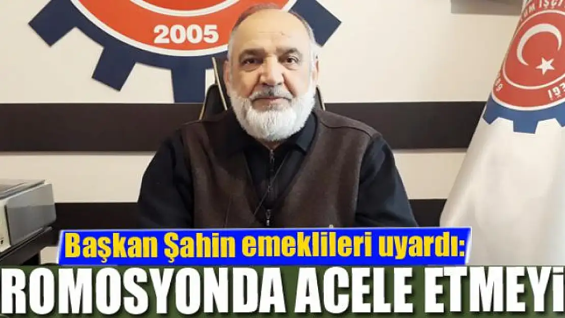 PROMOSYONDA ACELE ETMEYİN