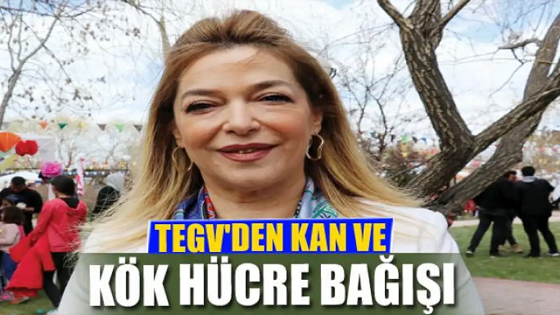 TEGV'DEN KAN VE KÖK HÜCRE BAĞIŞI