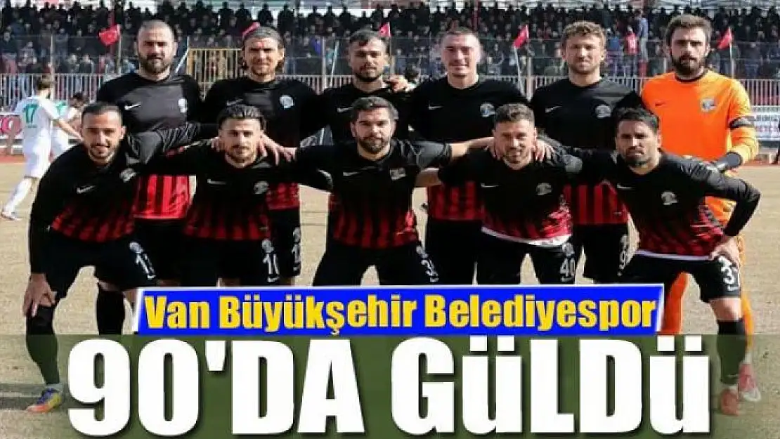 BÜYÜKŞEHİR 90'DA GÜLDÜ
