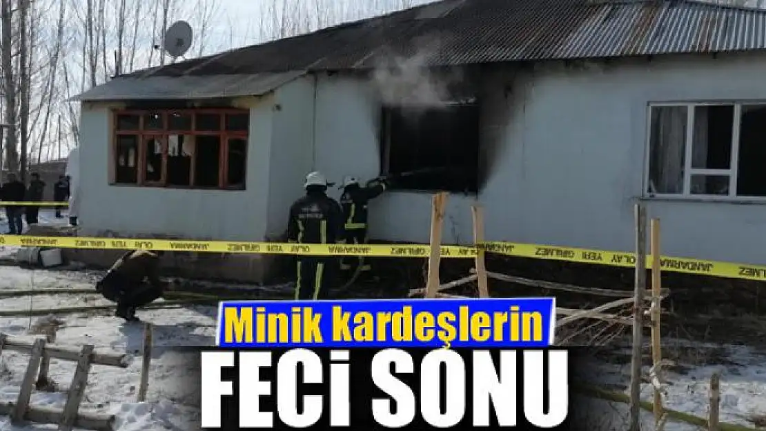 Minik kardeşlerin feci sonu