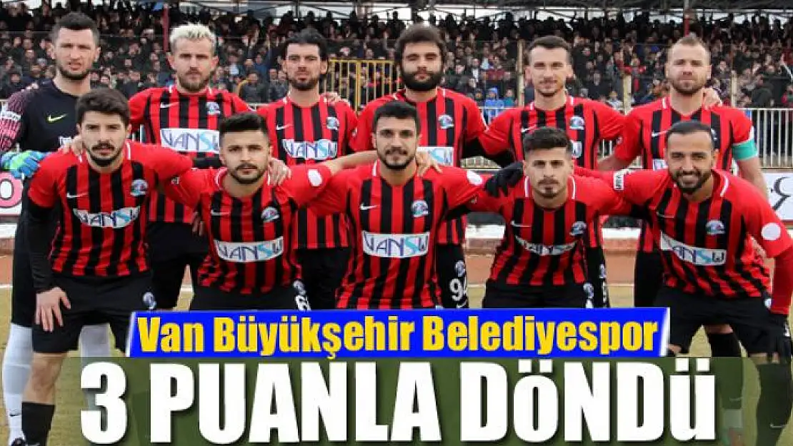 BÜYÜKŞEHİR 3 PUANLA DÖNDÜ