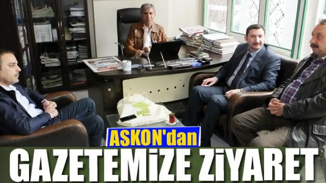 ASKON'dan gazetemize ziyaret