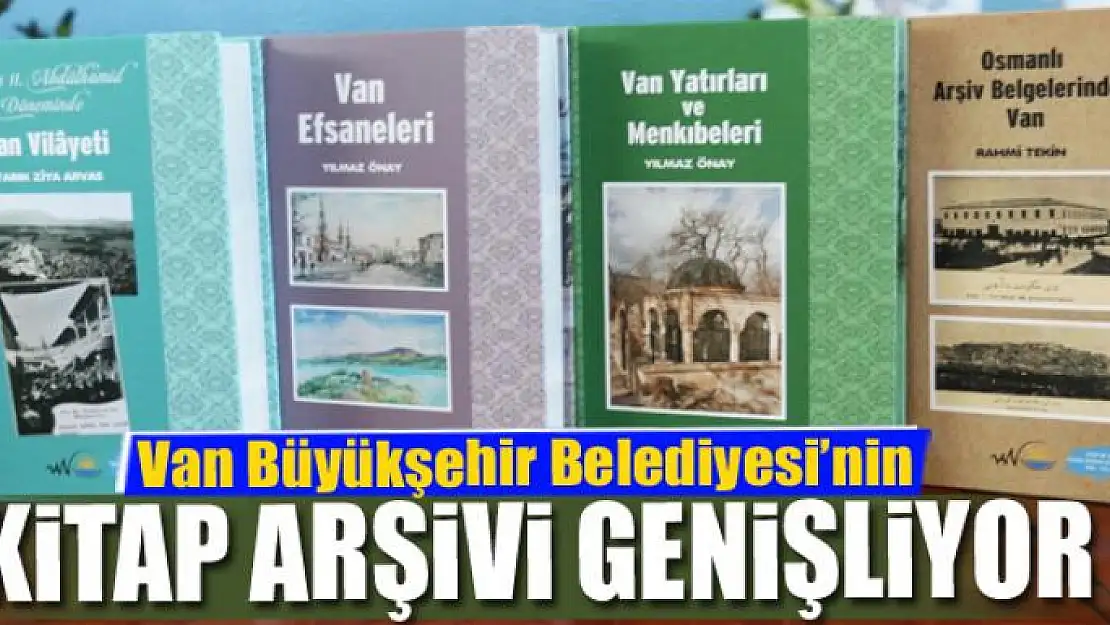 Büyükşehir'in kitap arşivi genişliyor