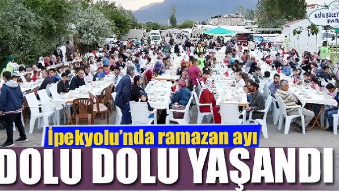 İpekyolu'nda Ramazan coşkusu