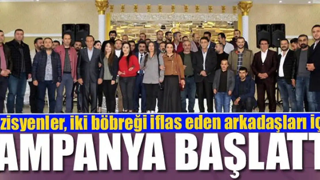 Müzisyenler, iki böbreği iflas eden arkadaşları için kampanya başlattı