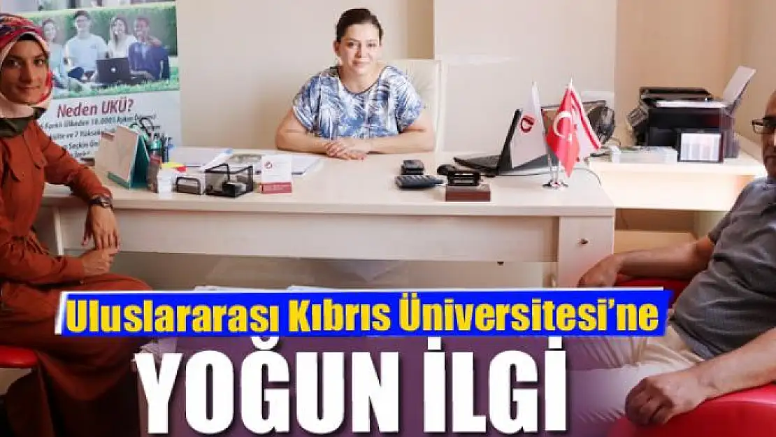 Uluslararası Kıbrıs Üniversitesi'ne yoğun ilgi