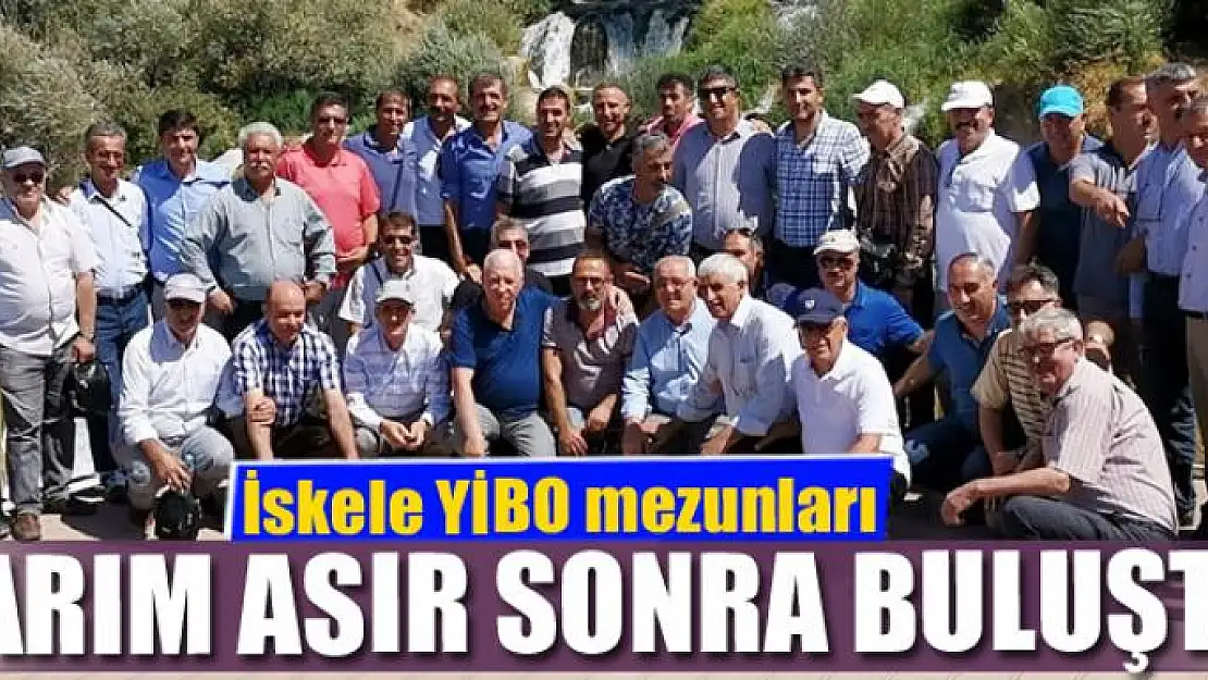 İskele YİBO mezunları yarım asır sonra buluştular