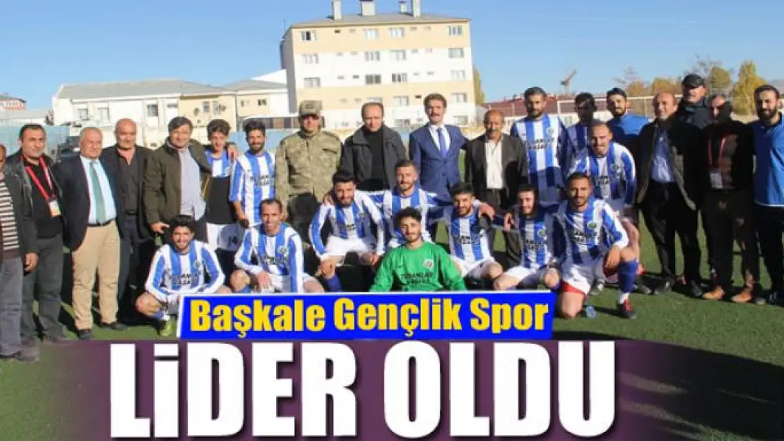 Başkale Gençlik Spor lider oldu