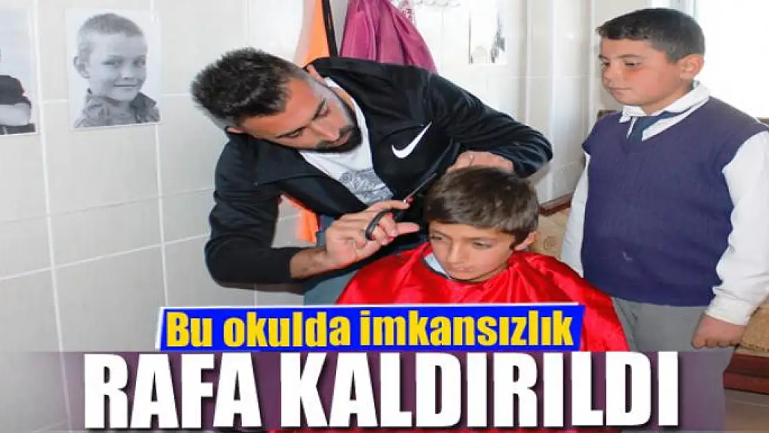 Bu okulda imkansızlık rafa kaldırıldı