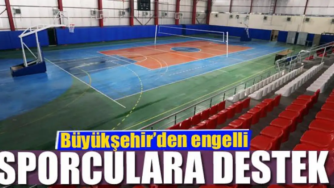 Van Büyükşehir Belediyesinden engelli sporculara destek