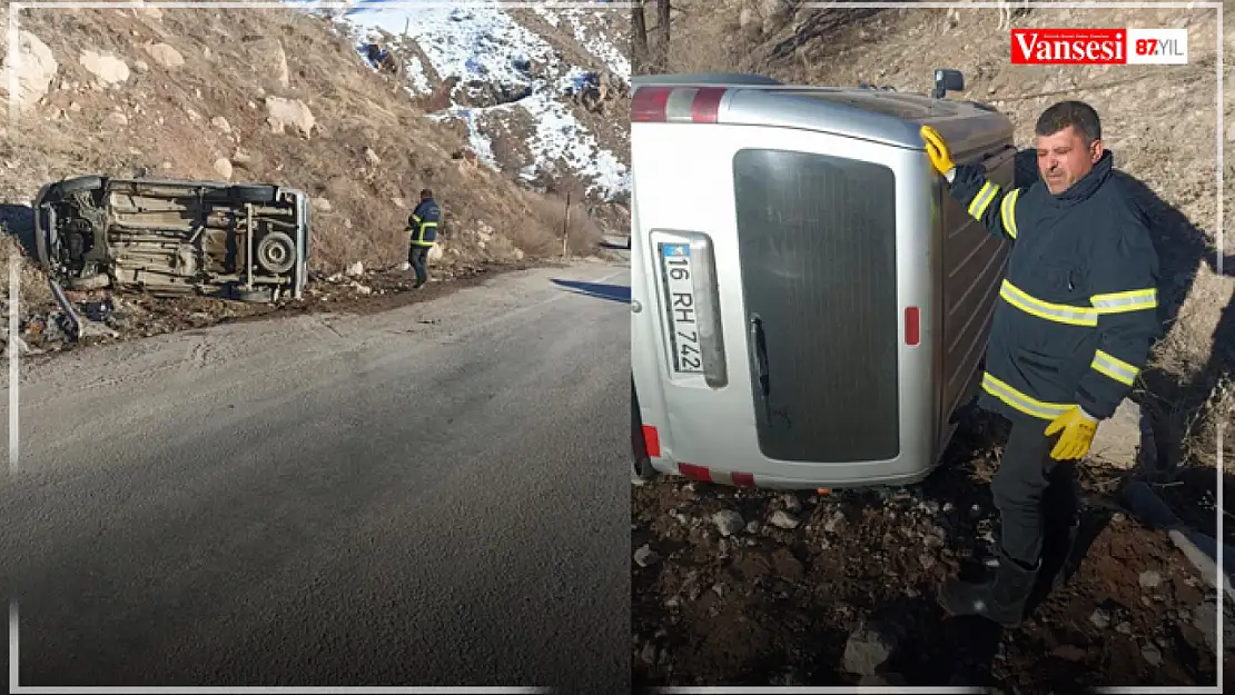 Yüksekova-Van yolunda trafik kazası