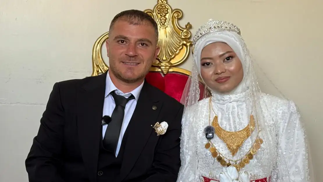 Yüksekova'ya Endonezyalı gelin