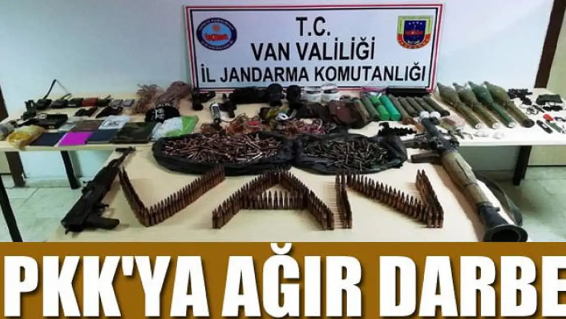 Van'da PKK'ya ağır darbe