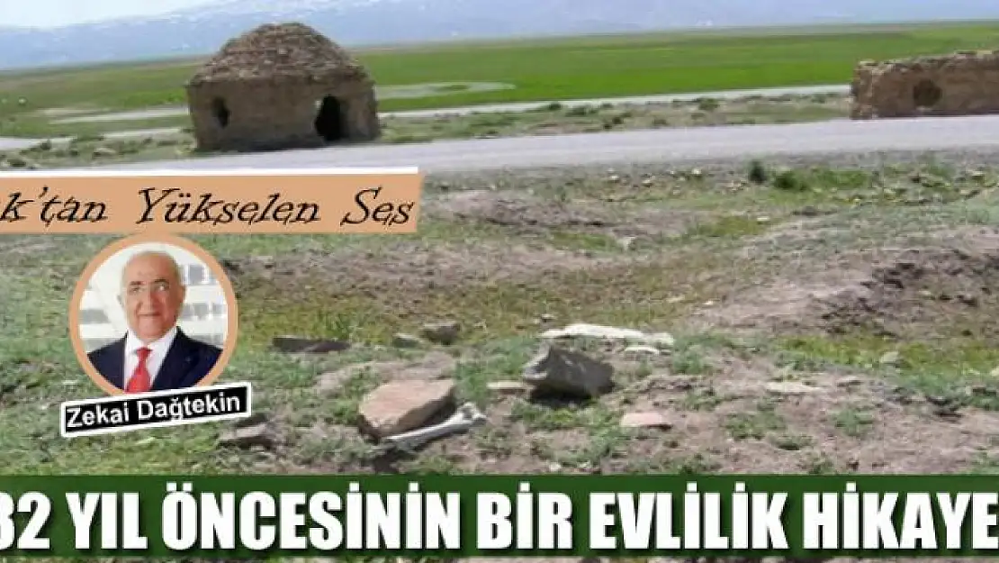 82 yıl öncesinin bir evlilik hikayesi