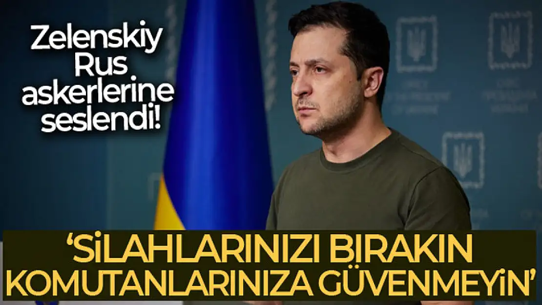 Zelenskiy: 'Muharebe tecrübesi olan mahkumlar serbest bırakılacak'