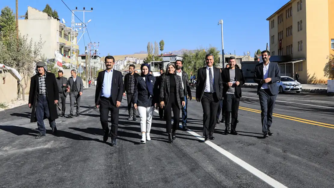 Zeydan ve Şedal Süphan Caddesi'ni inceledi