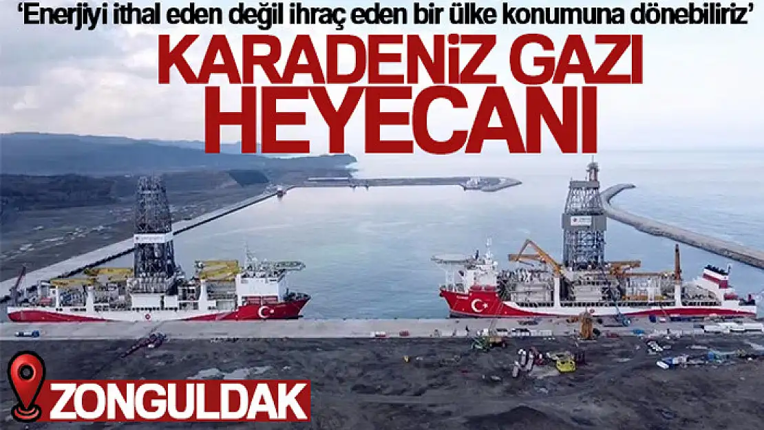 Zonguldak'ta Karadeniz Gazı heyecanı