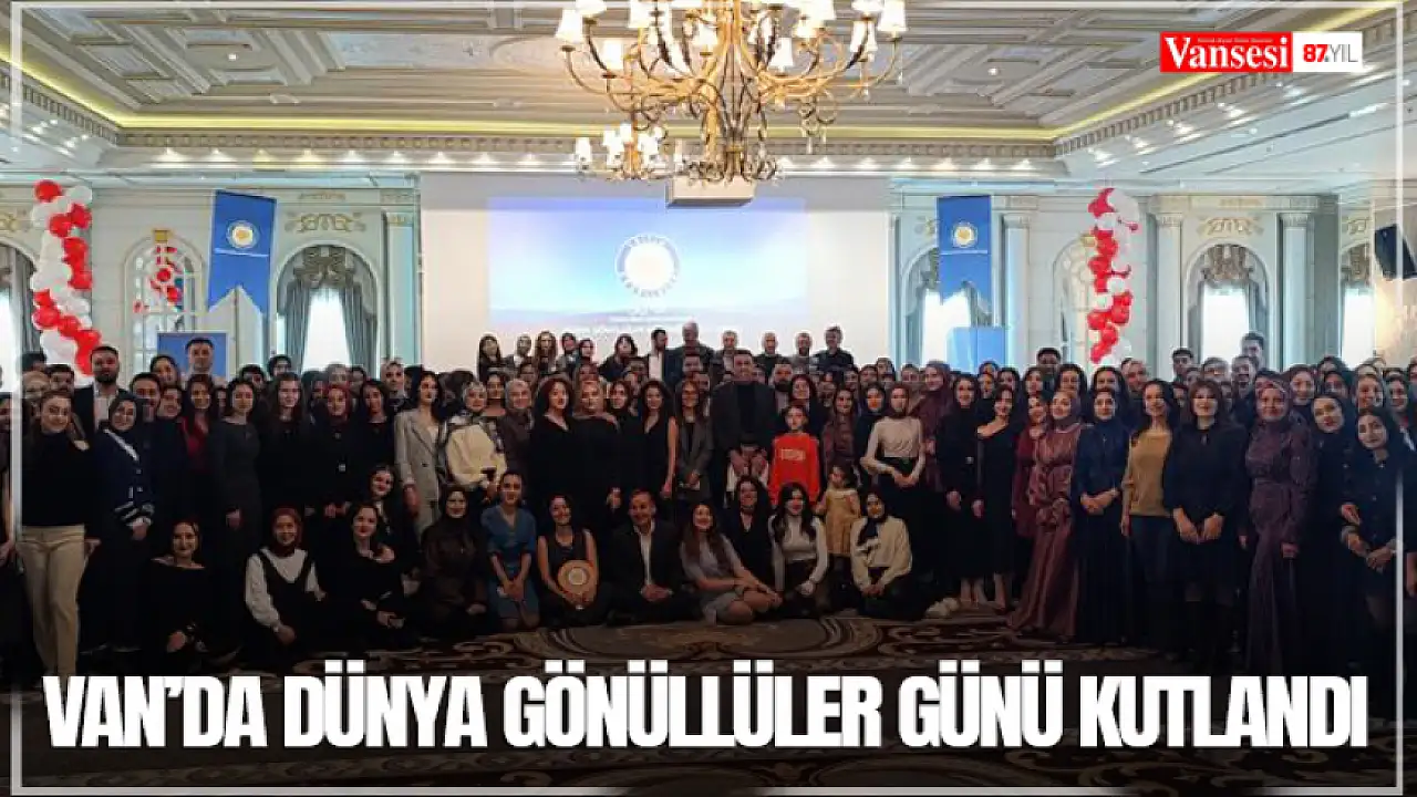 Van’da Dünya Gönüllüler Günü kutlandı