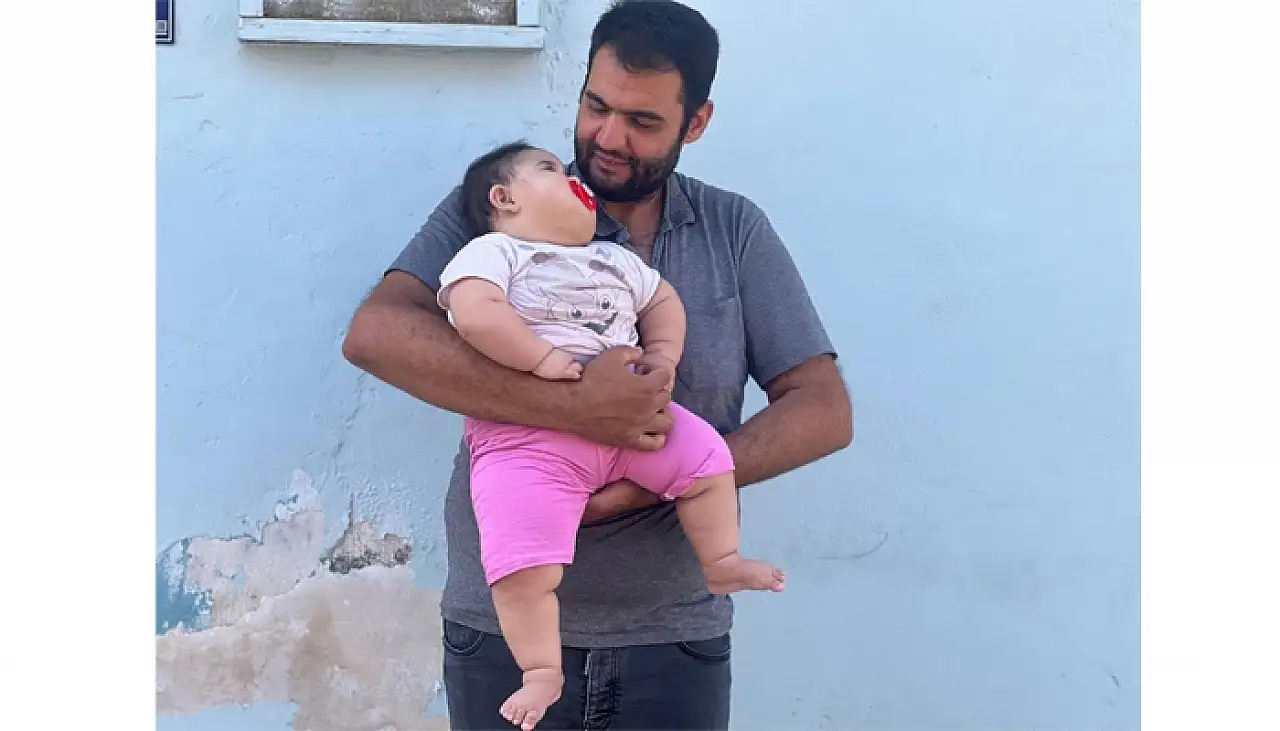 Gülistan bebek hızla kilo alıyor! 11 ayda 20 kilo