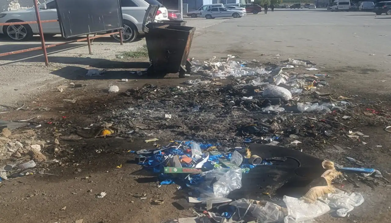 Van Sanayi Sitesi'nde biriken çöpler sağlığı tehdit ediyor