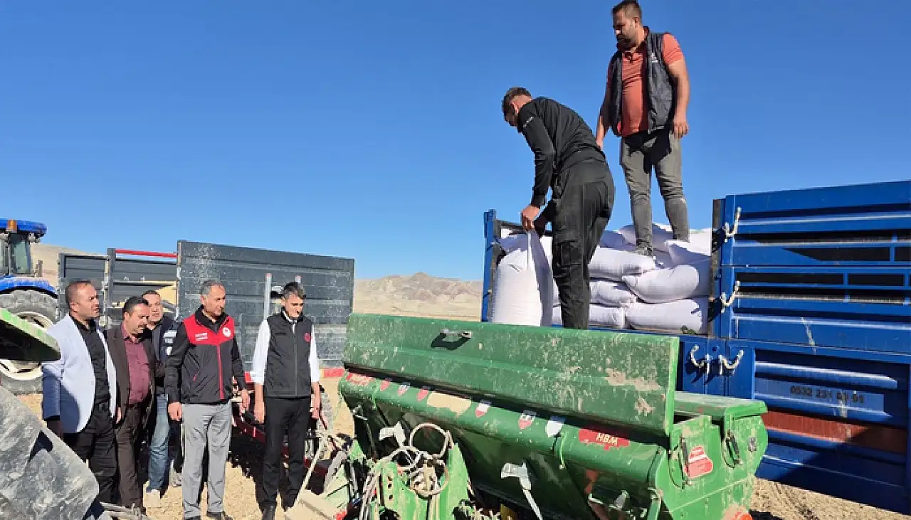 Van'da çiftçilere sertifikalı tohum desteği