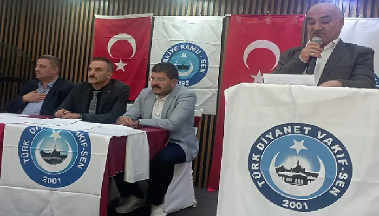 Türk Diyanet Vakıf Sen Van Şubesi genel kurulunu yaptı