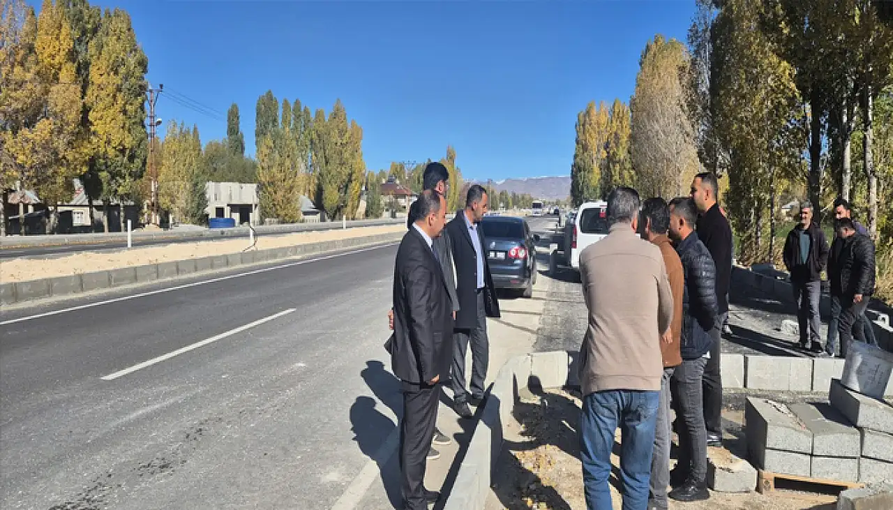 Erciş'te direksiyon eğitim ve sınav alanında inceleme