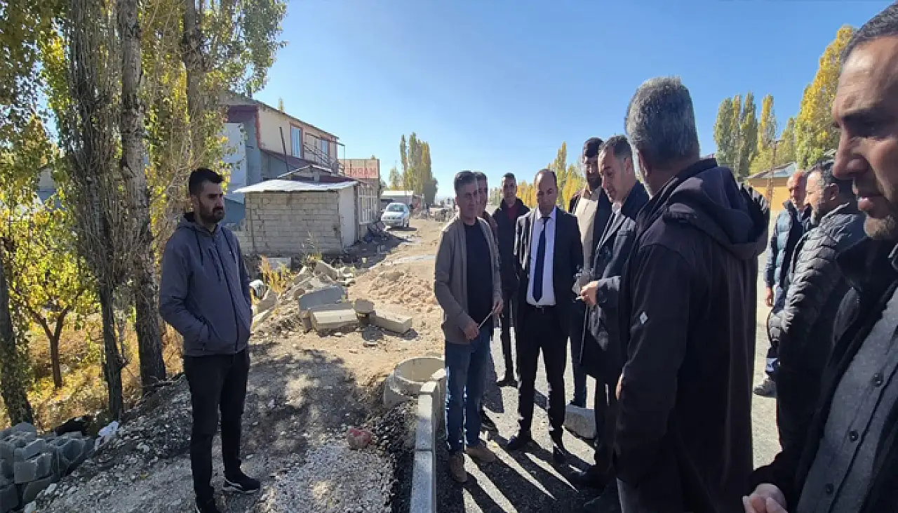 Erciş'te direksiyon eğitim ve sınav alanında inceleme